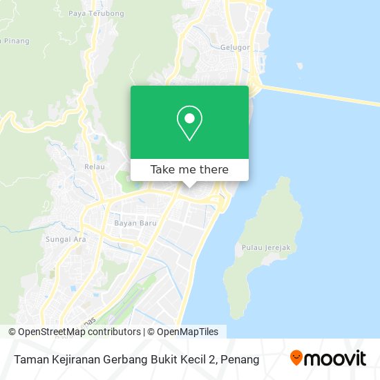 Peta Taman Kejiranan Gerbang Bukit Kecil 2