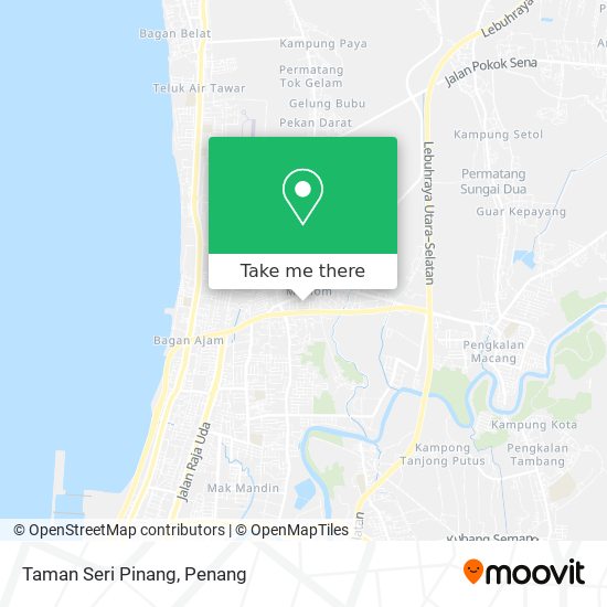 Taman Seri Pinang map