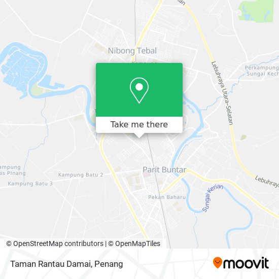 Peta Taman Rantau Damai