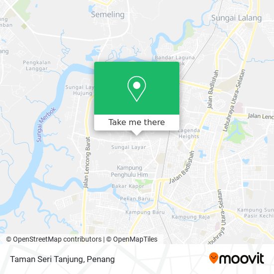 Peta Taman Seri Tanjung