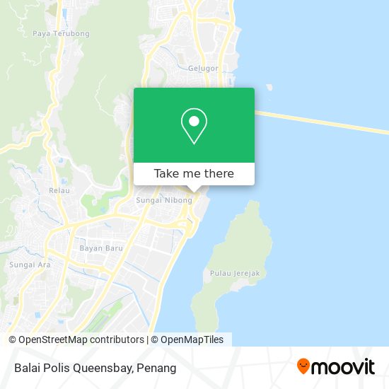 Balai Polis Queensbay map