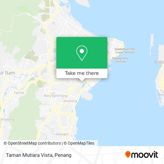 Taman Mutiara Vista map