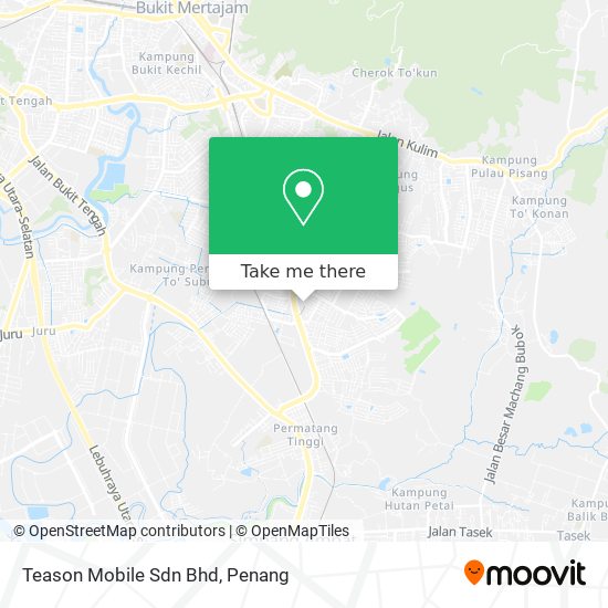 Teason Mobile Sdn Bhd map