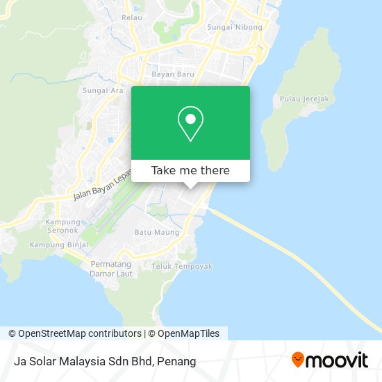 Peta Ja Solar Malaysia Sdn Bhd