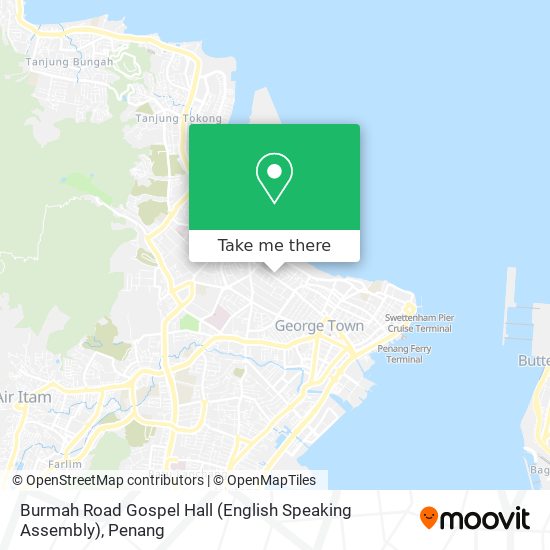 Burmah Road Gospel Hall (English Speaking Assembly) map
