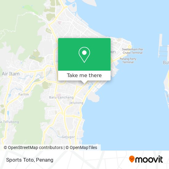 Sports Toto map