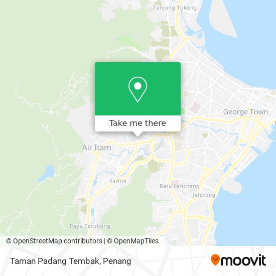 Taman Padang Tembak map