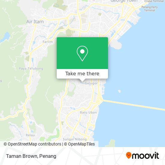 Taman Brown map