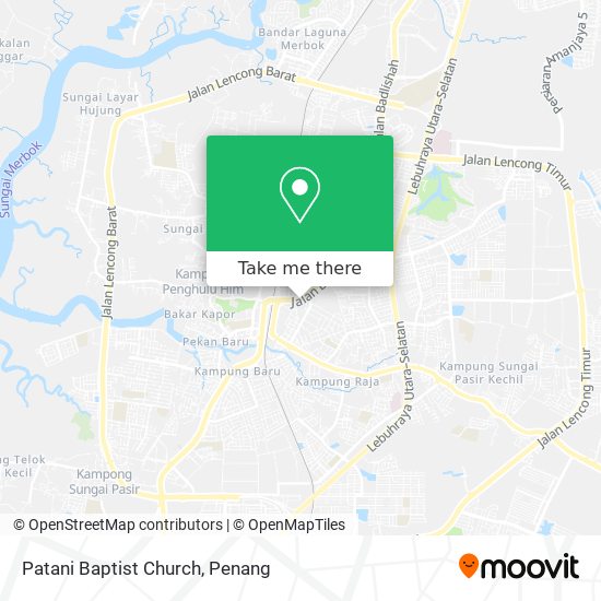 Peta Patani Baptist Church