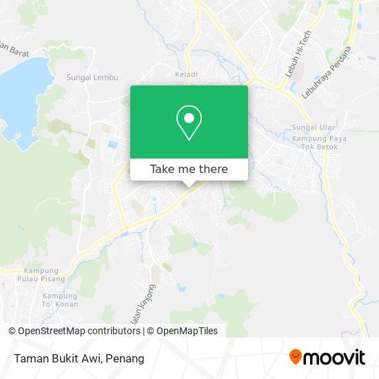 Taman Bukit Awi map