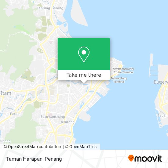 Taman Harapan map