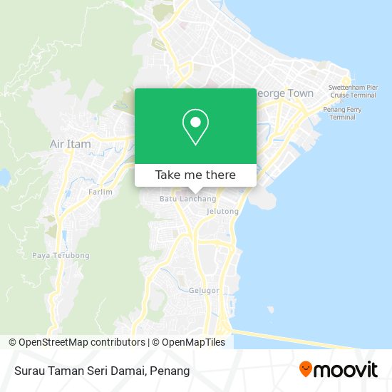 Surau Taman Seri Damai map