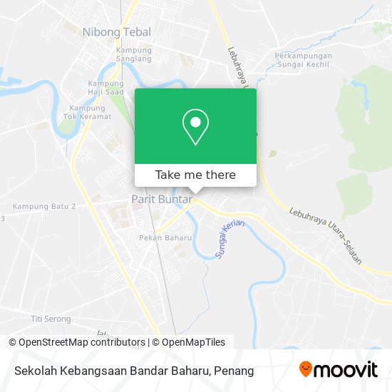 Sekolah Kebangsaan Bandar Baharu map