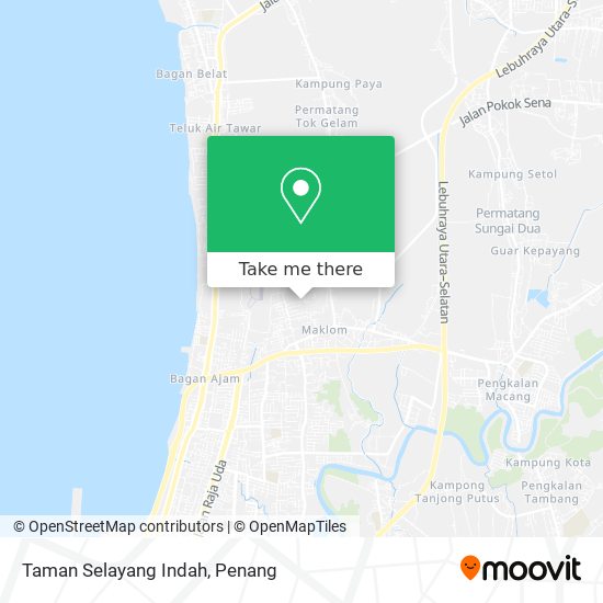 Taman Selayang Indah map