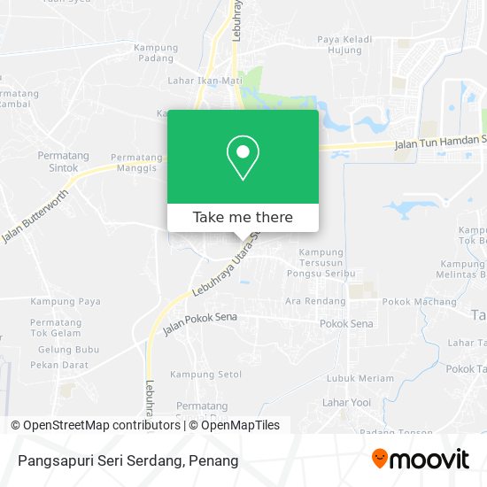 Pangsapuri Seri Serdang map
