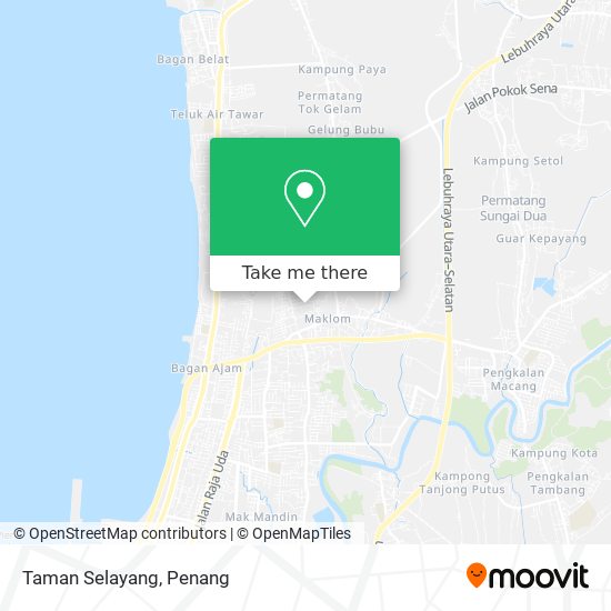 Taman Selayang map