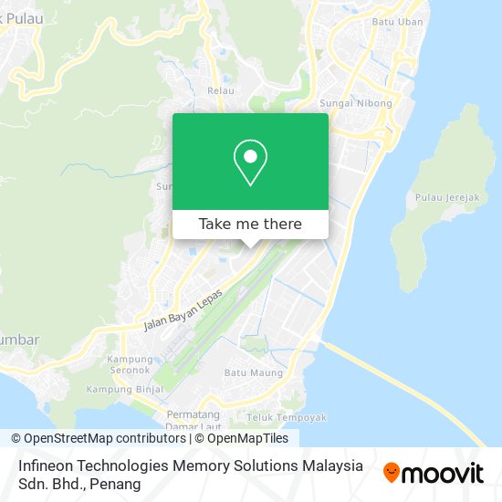 Infineon Technologies Memory Solutions Malaysia Sdn. Bhd. map