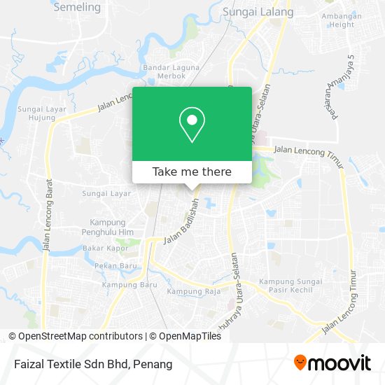 Faizal Textile Sdn Bhd map