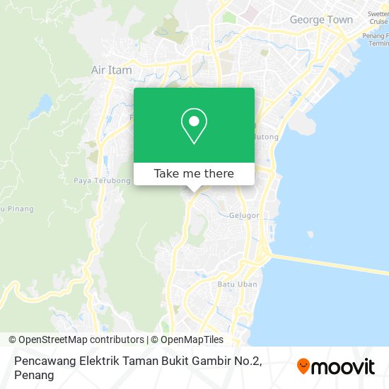 Peta Pencawang Elektrik Taman Bukit Gambir No.2
