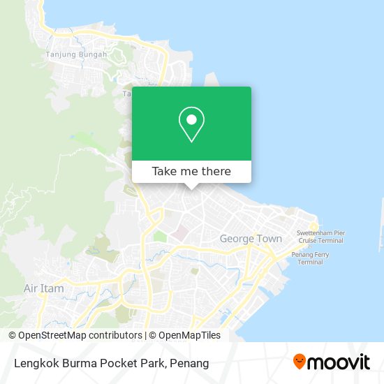 Lengkok Burma Pocket Park map