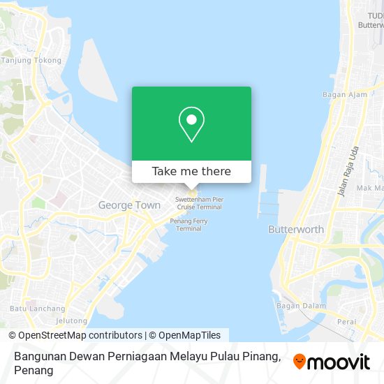 Bangunan Dewan Perniagaan Melayu Pulau Pinang map