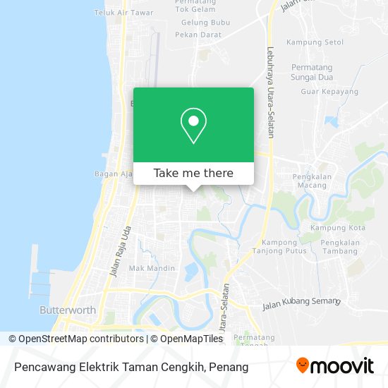 Pencawang Elektrik Taman Cengkih map