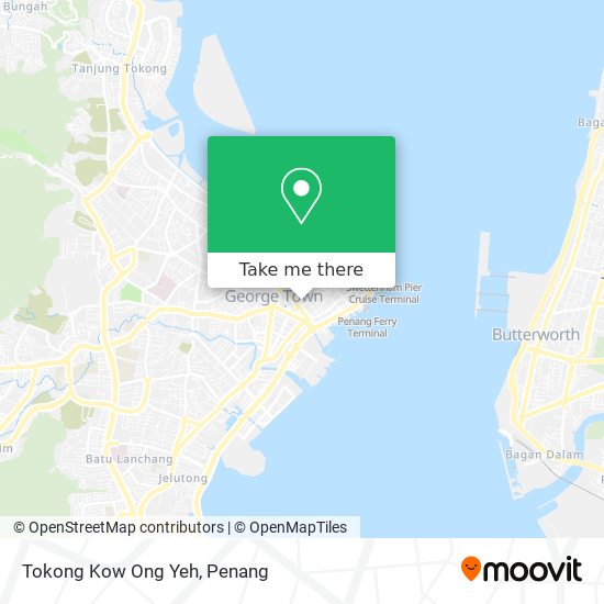 Tokong Kow Ong Yeh map