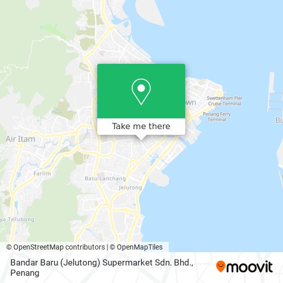 Peta Bandar Baru (Jelutong) Supermarket Sdn. Bhd.