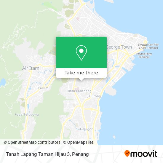 Tanah Lapang Taman Hijau 3 map