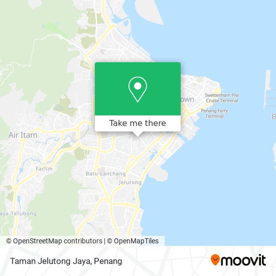 Taman Jelutong Jaya map