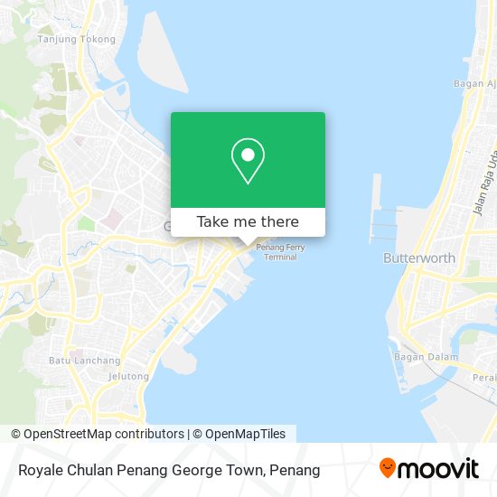 Peta Royale Chulan Penang George Town