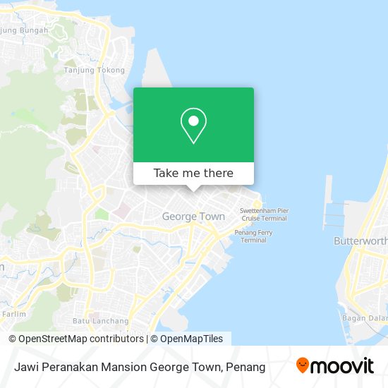Peta Jawi Peranakan Mansion George Town