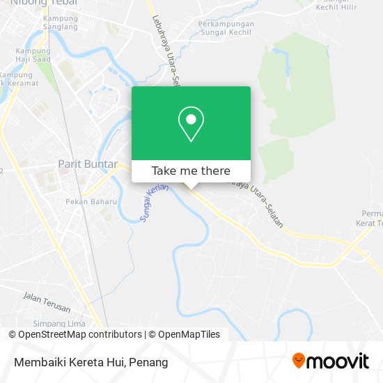 Membaiki Kereta Hui map