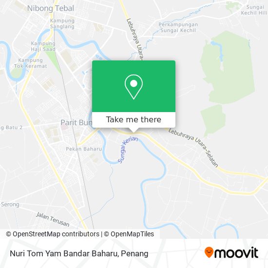 Nuri Tom Yam Bandar Baharu map