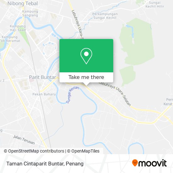 Peta Taman Cintaparit Buntar