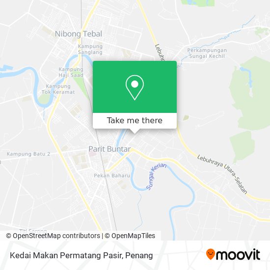 Kedai Makan Permatang Pasir map