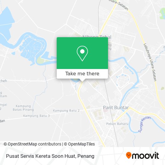 Pusat Servis Kereta Soon Huat map