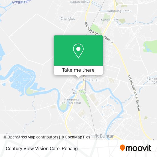 Century View Vision Care map