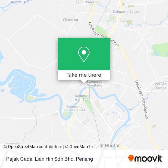 Pajak Gadai Lian Hin Sdn Bhd map