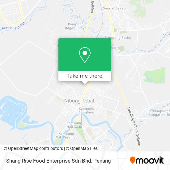 Shang Rise Food Enterprise Sdn Bhd map