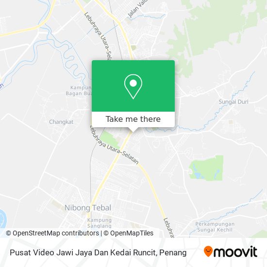 Peta Pusat Video Jawi Jaya Dan Kedai Runcit