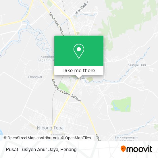 Pusat Tusiyen Anur Jaya map
