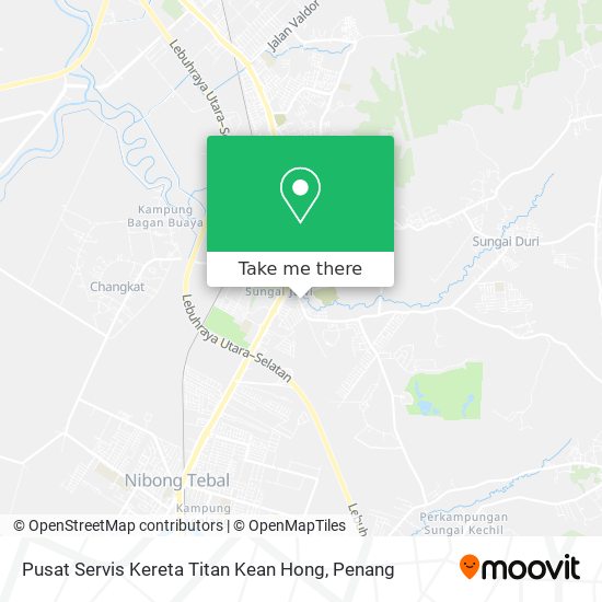 Pusat Servis Kereta Titan Kean Hong map