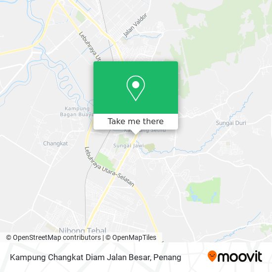 Peta Kampung Changkat Diam Jalan Besar