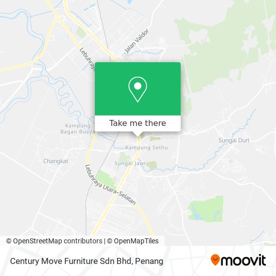 Century Move Furniture Sdn Bhd map