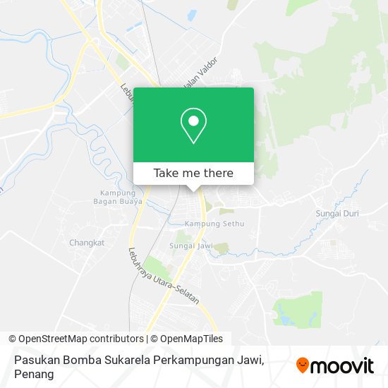 Pasukan Bomba Sukarela Perkampungan Jawi map