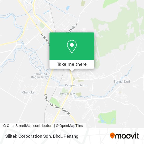 Silitek Corporation Sdn. Bhd. map