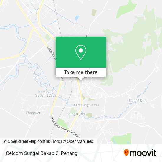 Celcom Sungai Bakap 2 map