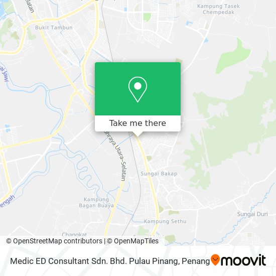 Medic ED Consultant Sdn. Bhd. Pulau Pinang map