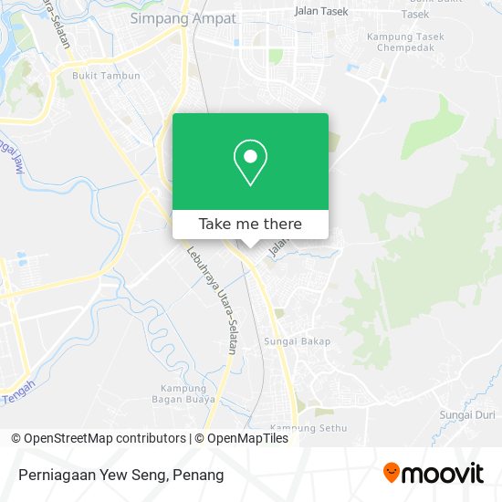 Perniagaan Yew Seng map